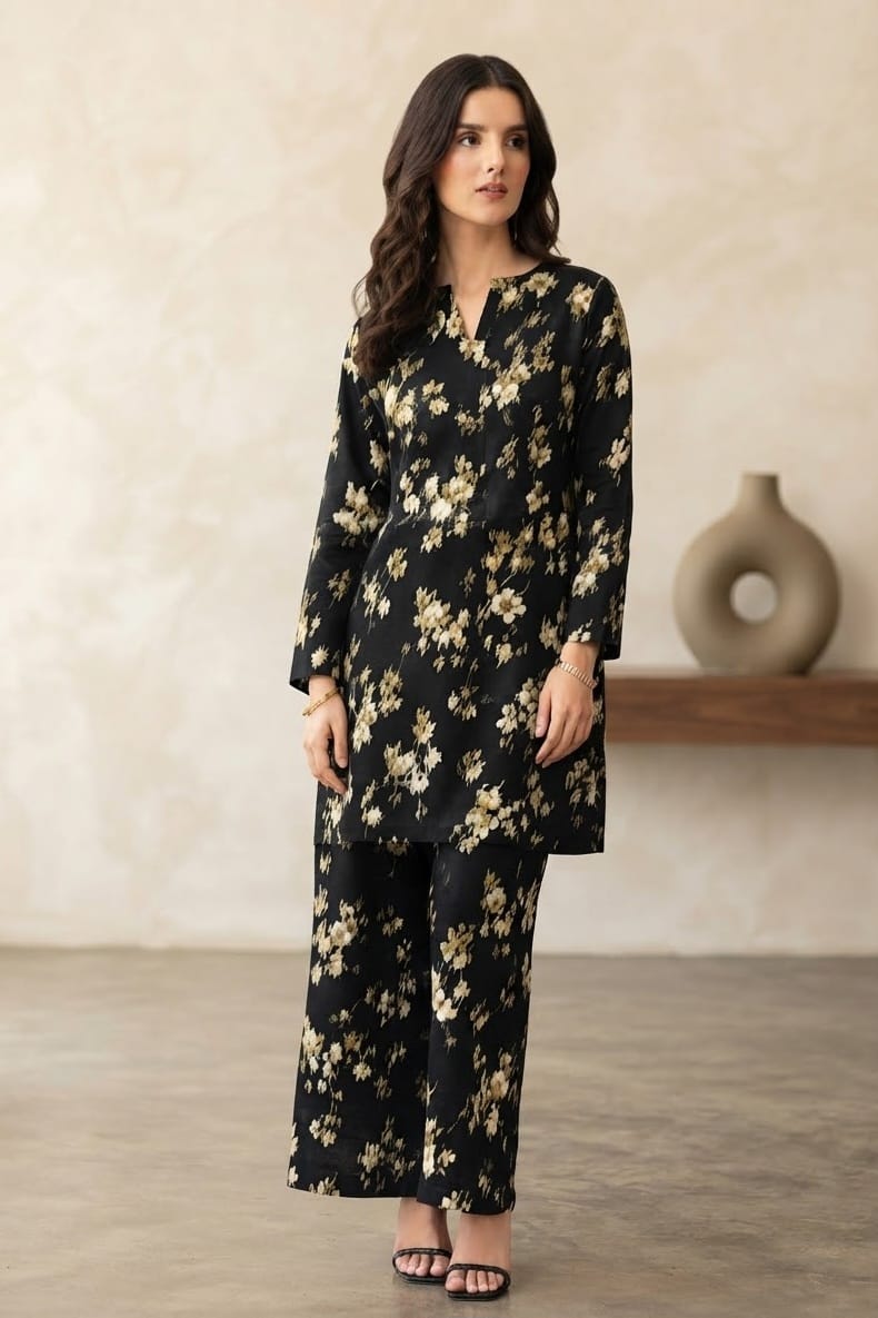 Amal Bareeze Unstitched Printed Allover Lawn ST 2pc