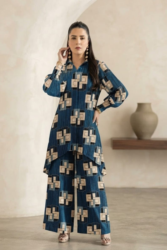 Amal Bareeze Unstitched Printed Allover Lawn ST 2pc